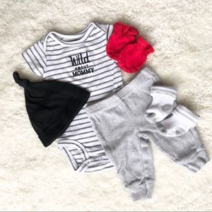 Wild About Mommy Bundle Newborn Infant NB